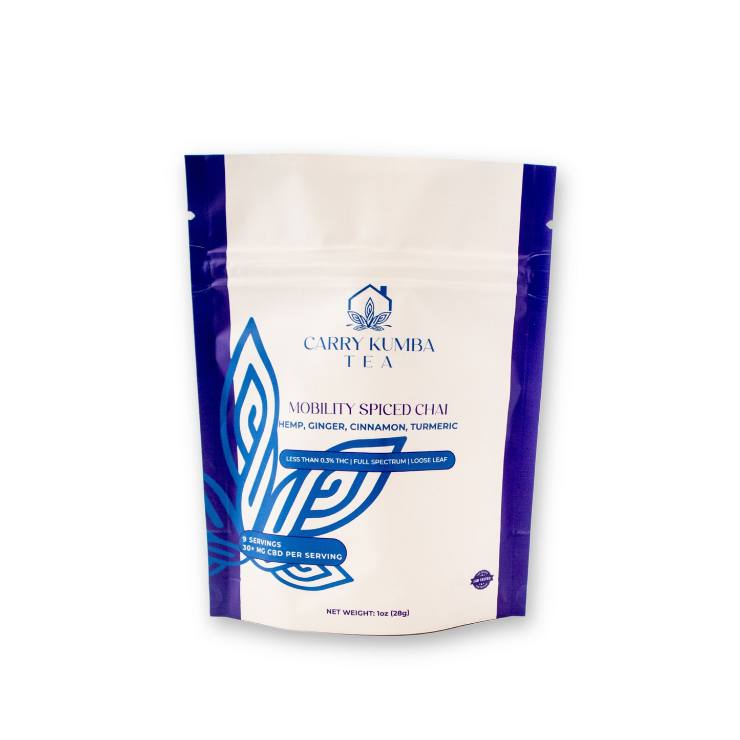 spiced chai tea, cbd chai tea, cbd spiced chai tea, mobility spiced chai tea